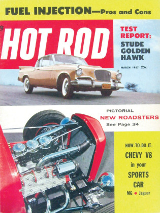 HOT ROD 1957 MAR - 